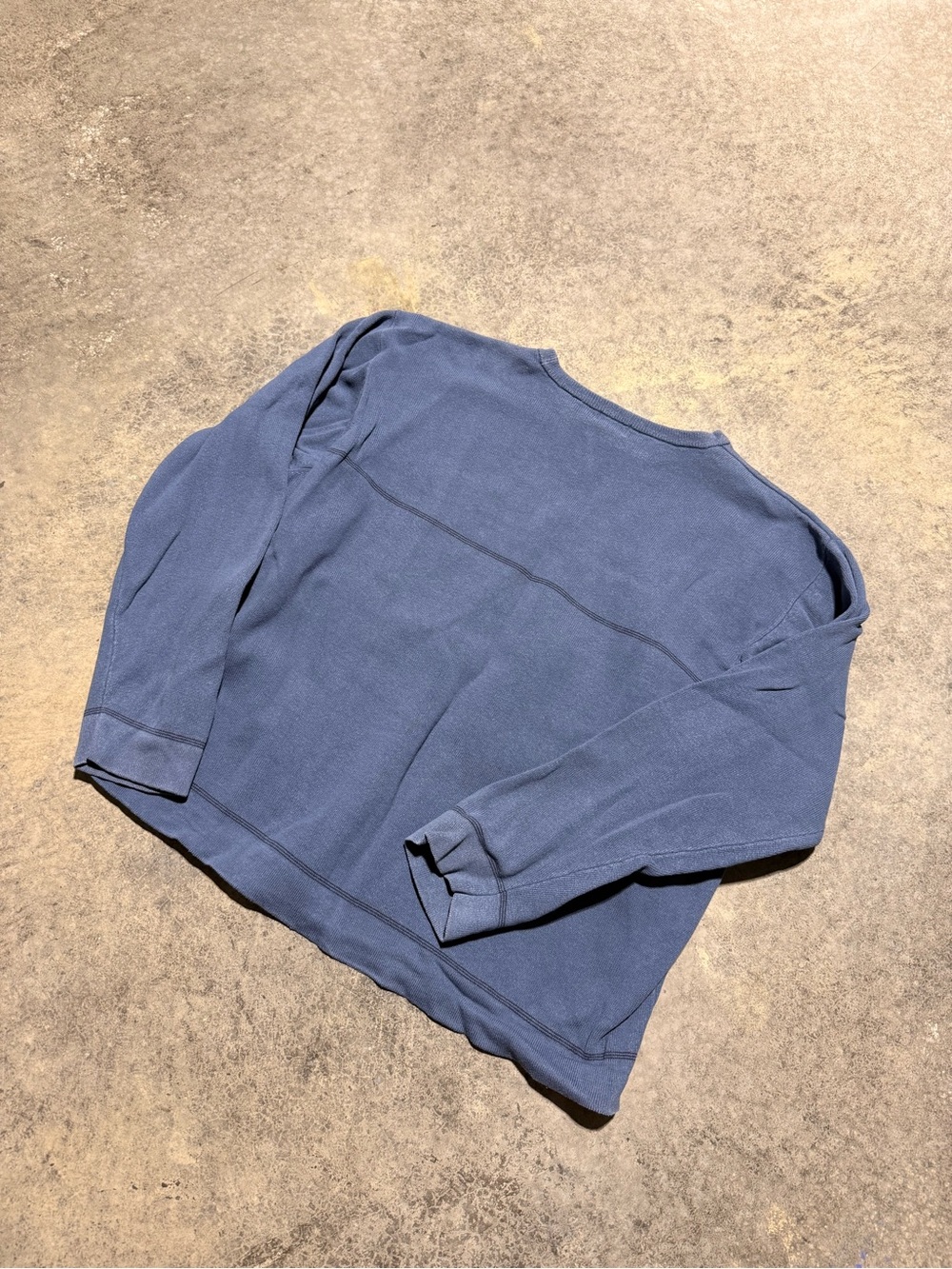 Izod vintage blue long sleeve shirt Size XXL Fits - Picture 6 of 7